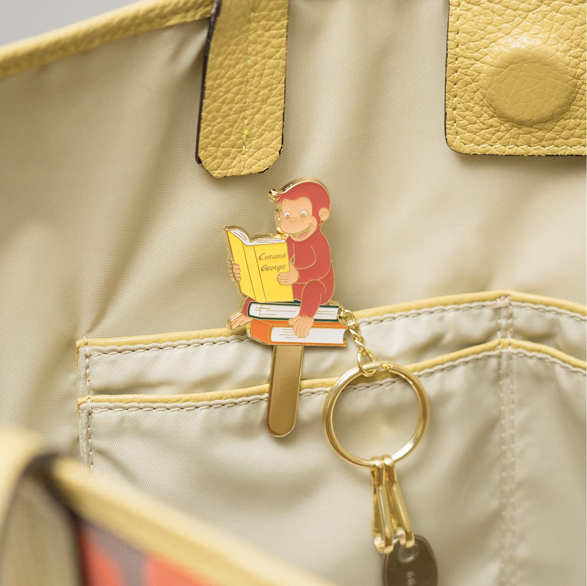 Amazon.co.jp: おさるのジョージ キークリップ 汽車 CG-KC001